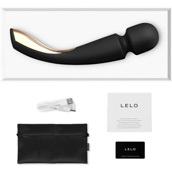 Lelo Smart Wand 2 Medium Black - Massaggiatore per il corpo