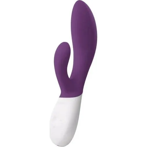 Lelo Ina Wave 2 Plum - Vibratore Rabbit con Tecnologia WaveMotion