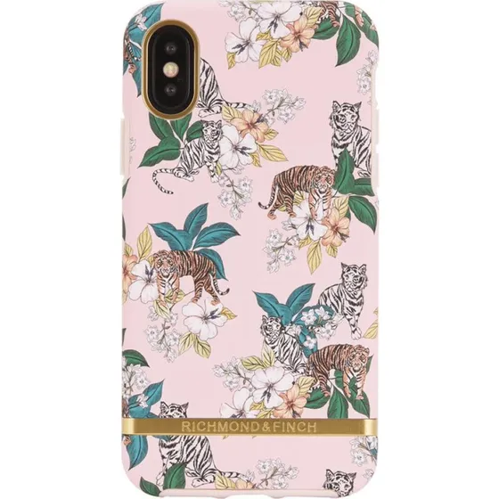 Richmond & Finch Custodia iPhone X/XS - Tigre Rosa