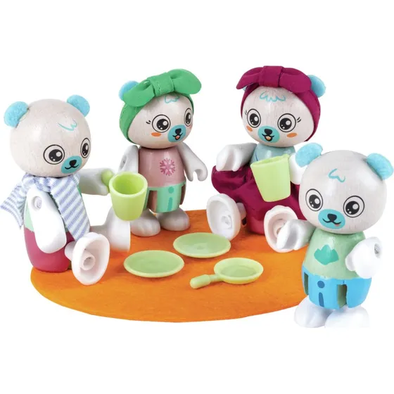 Hape Green Planet Explorers Famiglia Orsi Polari
