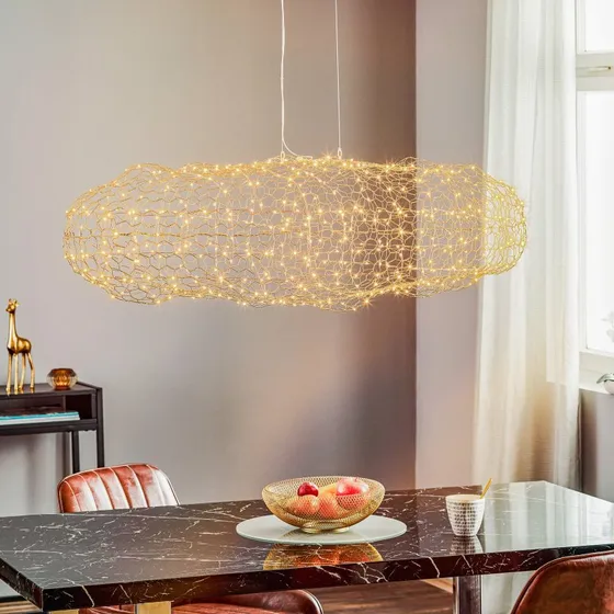 Rydéns Hayden Lampada a Sospensione LED L115 Gold