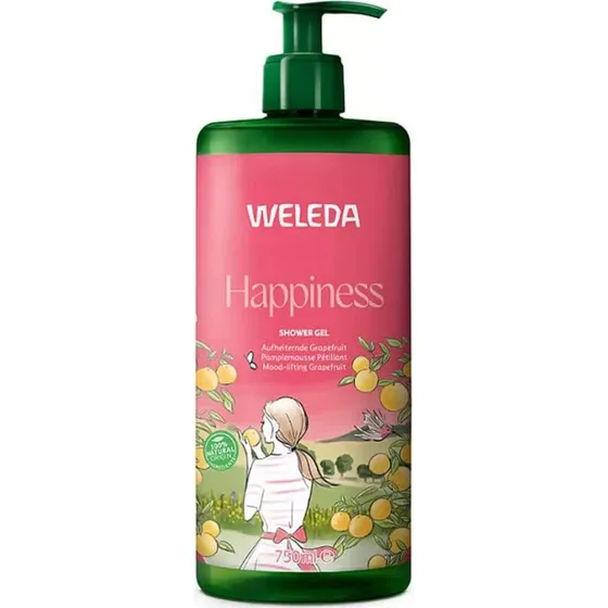 Weleda Aroma Gel Doccia Felicità Pompelmo e Mandarino 750ml