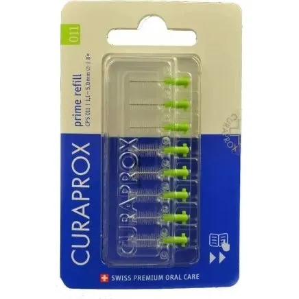Curaprox CPS 011 Prime Refill - Spazzolini Interdentali 8 pz