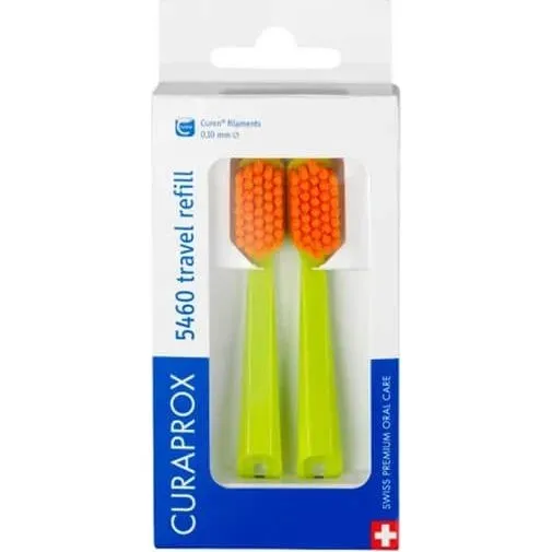 Curaprox Travel Refill CS 5460 - 2 Testine di Ricambio
