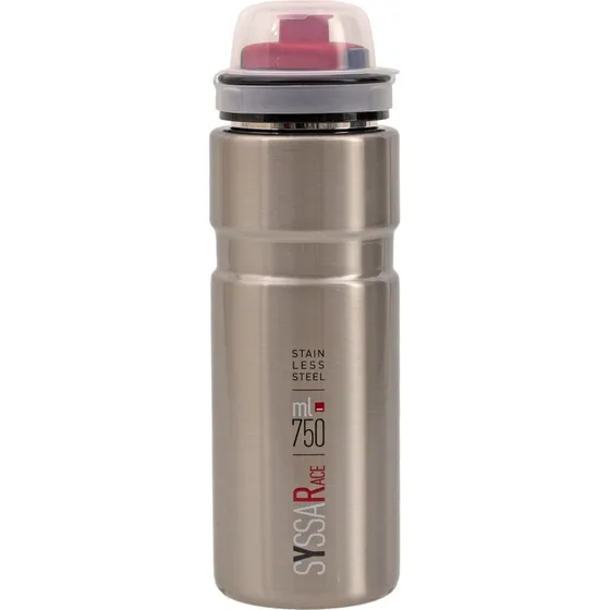 Elite Syssa Race 750ml Argento Acciaio
