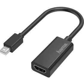 Hama Adattatore Mini DisplayPort M/HDMI F Nero 4K