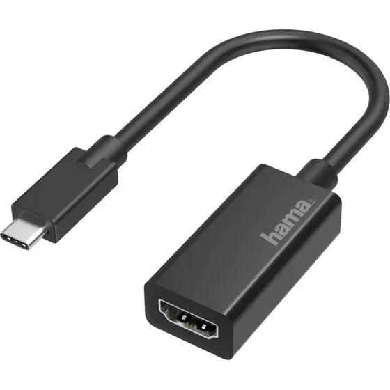 Hama Adattatore USB-C a HDMI 7205160 Nero