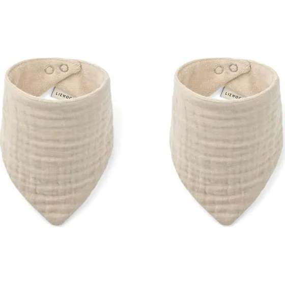 Liewood Andrea Bavaglino 2-pack Sandy