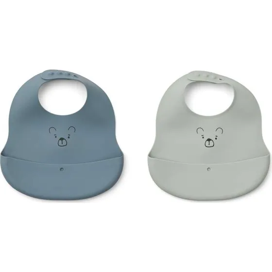 Liewood Ember Hagesmk 2-pack Mr. Bear/Dove Blue/Whale Blue