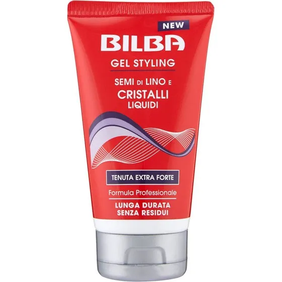 Bilba Gel Styling Extra Forte con Semi di Lino e Cristalli Liquidi 150 ml