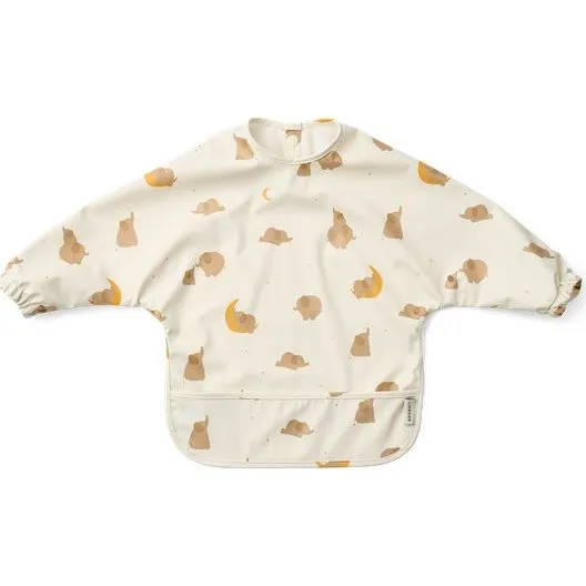 Liewood Merle Bavaglino con Maniche e Tasca Creme de la Creme