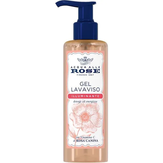 Acqua alle Rose Gel Lavaviso Illuminante con Vitamina C 200 ml
