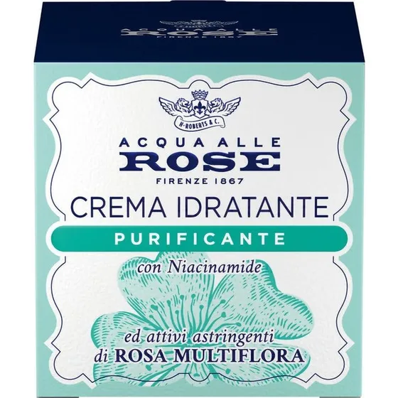 Acqua alle Rose Crema Viso Idratante Purificante 50g