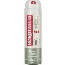 Borotalco Men Invisible Deodorante Spray Muschio, 150 g