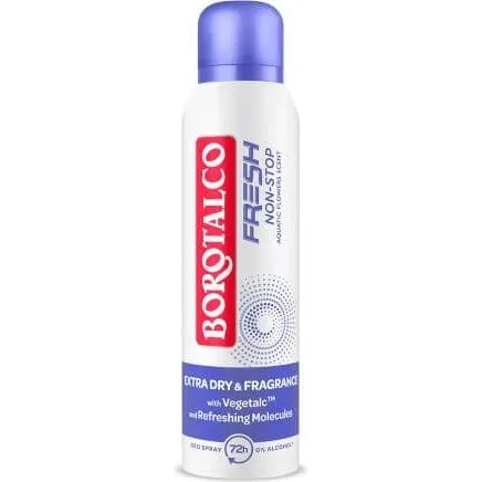 Borotalco Deodorante Spray Fresh Non-Stop Fiori Acquatici 150 ml