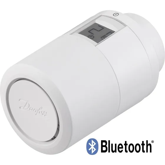 Danfoss Eco Bluetooth Radiatore Termostato, Bianco, M30