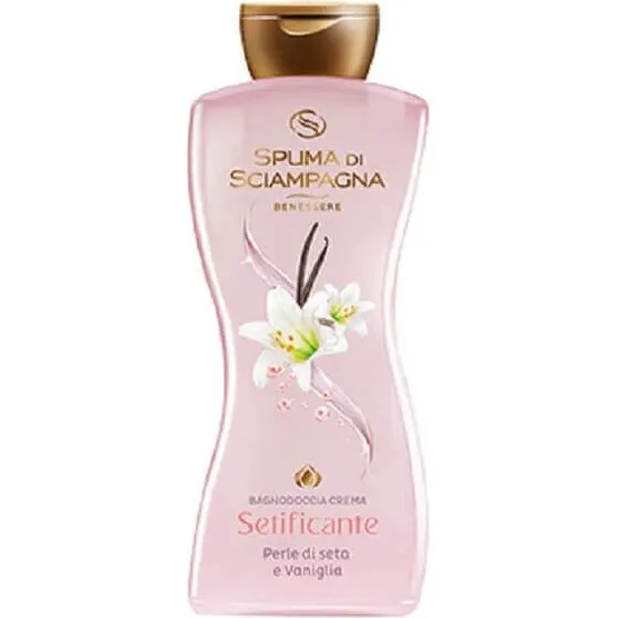 Spuma Di Sciampagna Bagnoschiuma Cremoso Rosa e Vaniglia 650 ml