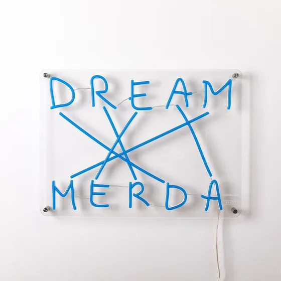 Seletti Applique LED Dream-Merda - Blu