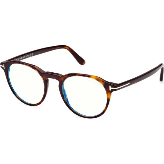 Tom Ford FT5833-B 052 Occhiali da Vista Uomo Acetato Havana