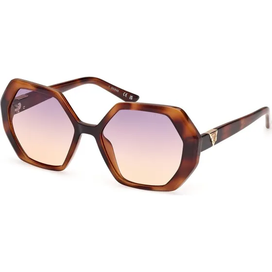 Guess GU7879 53Z Occhiali da Sole Donna Havana Viola