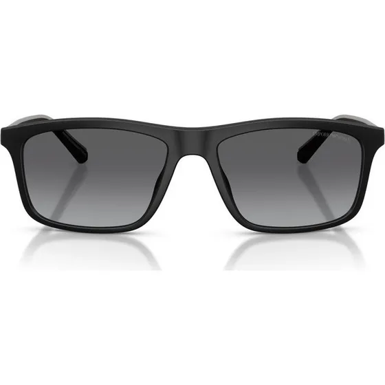 Emporio Armani EA 4257U Occhiali da Sole Uomo Neri Quadrati Polarizzati