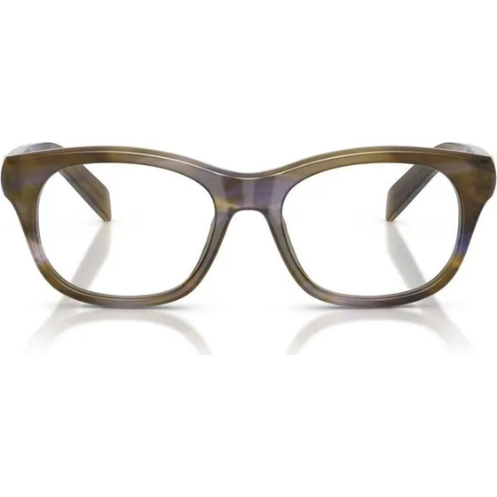 Prada Occhiali da Vista Donna PR C13V Marrone Squadrati