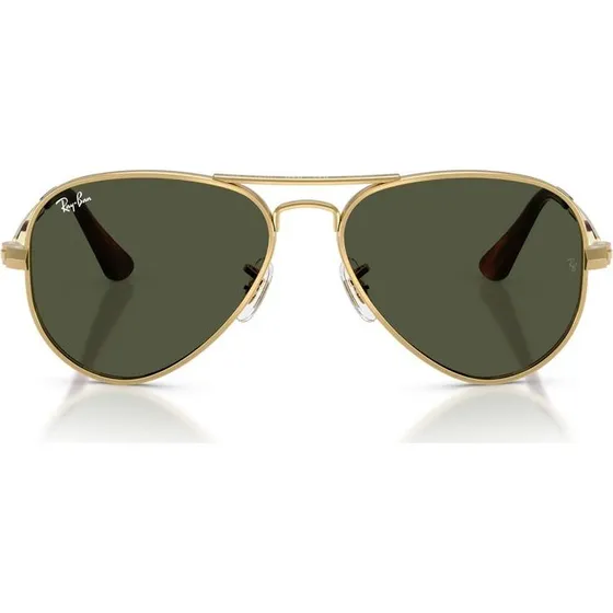 Ray-Ban RB 3925 Aviator Max Occhiali da Sole Oro e Verde 62mm