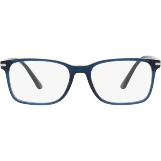 Prada PR 14WV Occhiali da Vista Uomo Blu Geometrici
