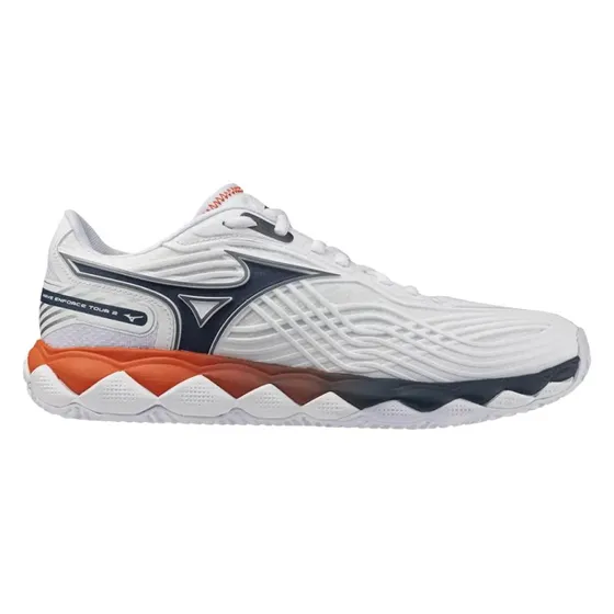 Mizuno Wave Enforce Tour 2CC Scarpe Padel Bianco/Rosso