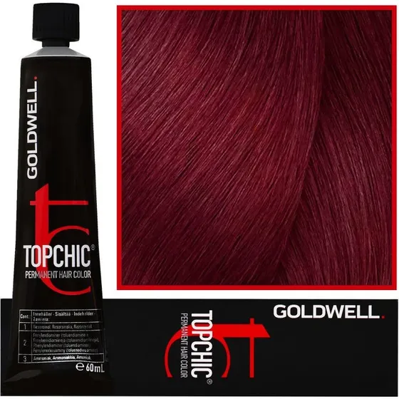 Goldwell Topchic 6-RR-MAX 60 ml - Tintura per capelli rossa intensa