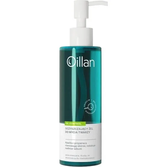 Oillan Oil Control Gel Lavante Viso contro le Imperfezioni, 200 ml