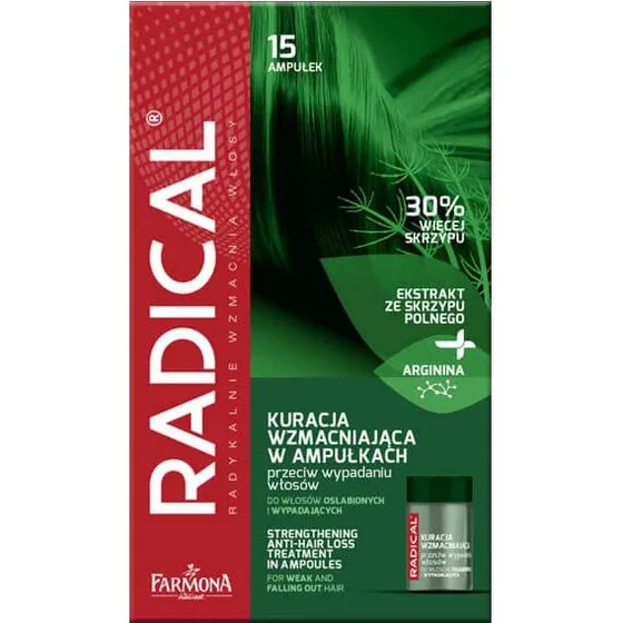 Farmona Radical Trattamento Rinforzante in Fiale, 15 x 5 ml