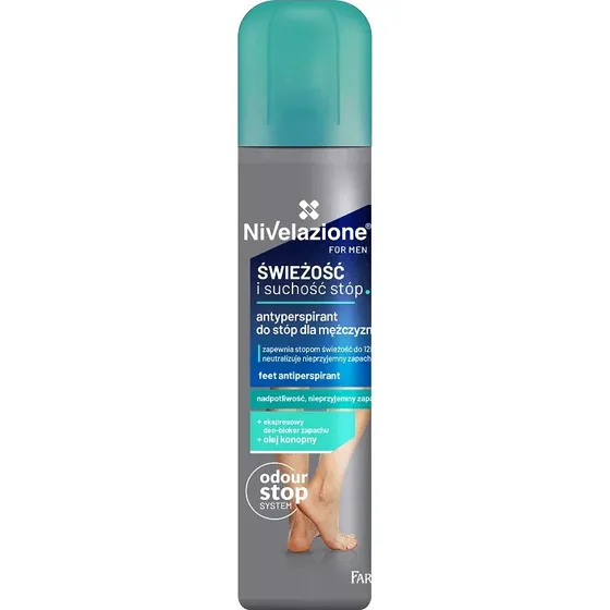 Nivelazione For Men Antitraspirante per Piedi Spray 180 ml