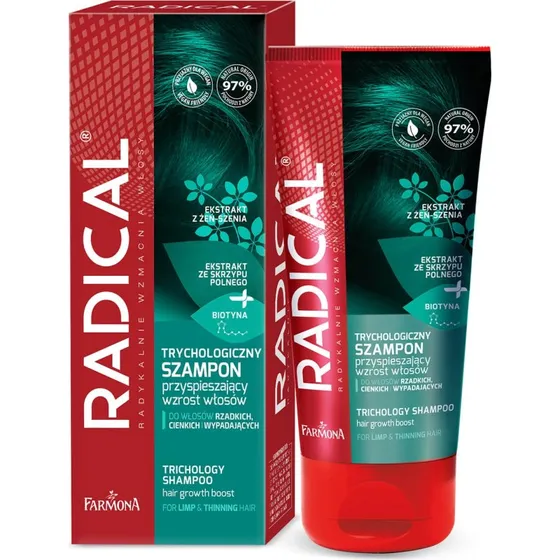 Farmona Radical Shampoo Tricologico Accelerante Crescita 200 ml