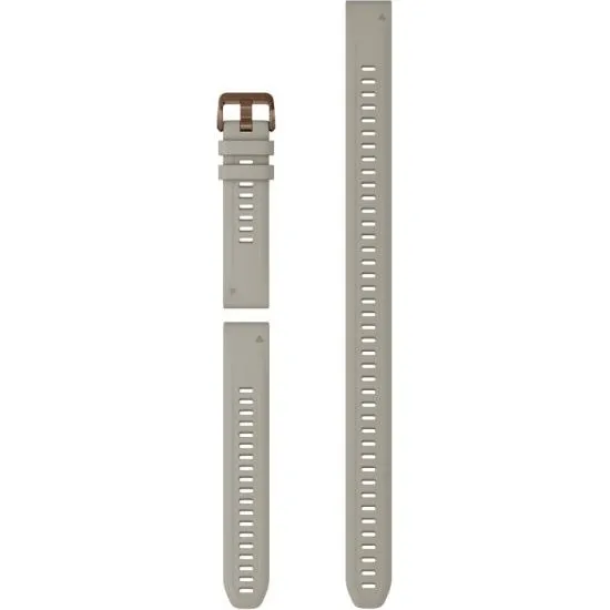 Cinturino in silicone Garmin QuickFit® 20mm - Grigio