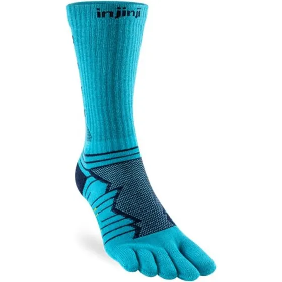 Injinji Ultra Run Crew Calze Taglia S 37-40 Blu