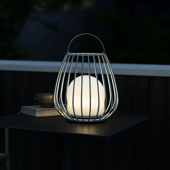 Nordlux Lampada da tavolo LED Jim To-Go, grigio