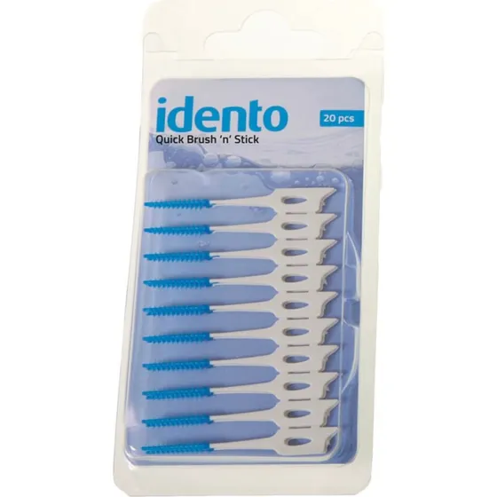Idento Quick Brush 'n' Stick - 20 pezzi