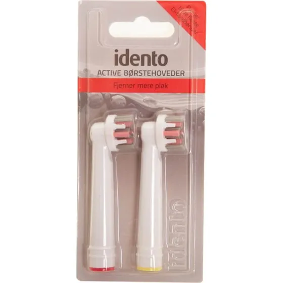 Idento Active Testine per Spazzolino Elettrico - 2 Pezzi