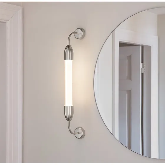 UMAGE Lemon Squeeze Applique in Acciaio, 1 Luce, L 77 cm