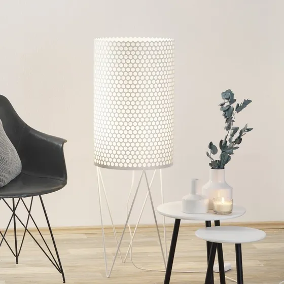GUBI Pedrera PD2 Piantana con Dimmer, Bianco