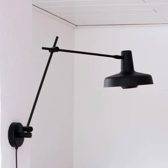GRUPA Arigato Lampada da Parete Orientabile Nero 70cm