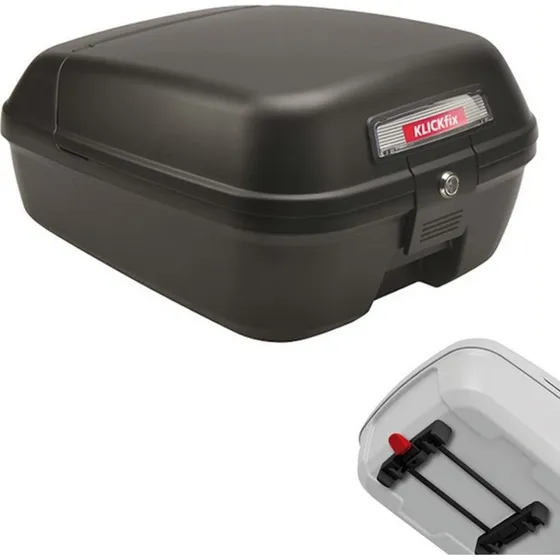 KLICKfix Citybox Racktime 0847R Nero 22L