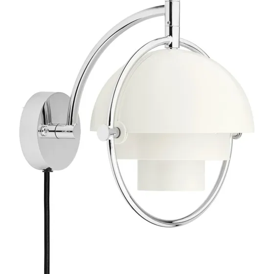 Gubi Applique Multi-Lite Bianca in Metallo G9