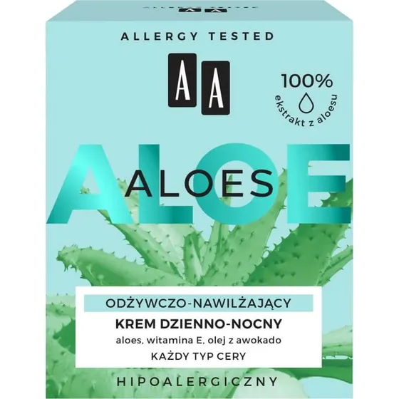 AA Aloe Crema Viso Nutriente e Idratante Giorno e Notte 50 ml