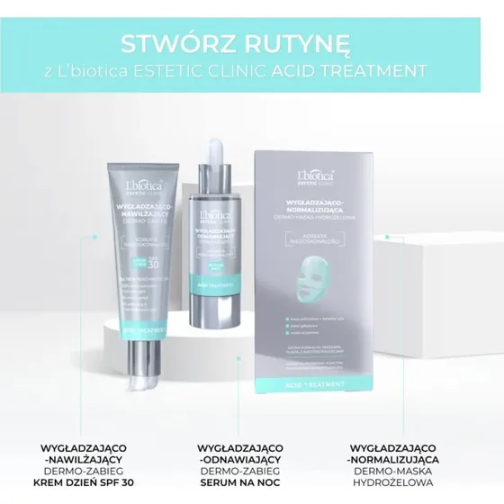L'biotica Estetic Clinic Acid Treatment Maschera Idrogel Levigante