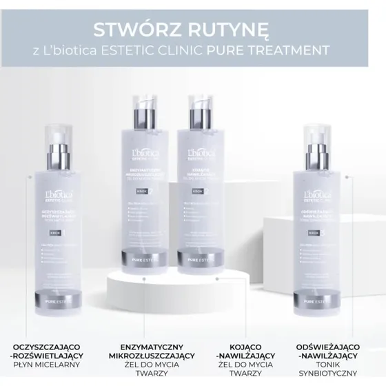 L'biotica Estetic Clinic Pure Estetic Gel Enzimatico Microesfoliante 200 ml