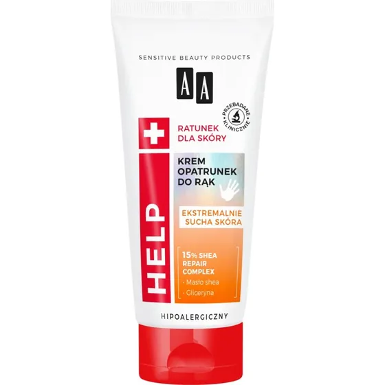 AA Help Crema Mani Rigenerante con 15% Karité, 75 ml