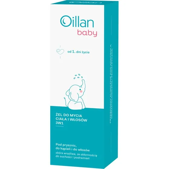 Oillan Baby Gel Bagno e Corpo 3in1 - 200 ml