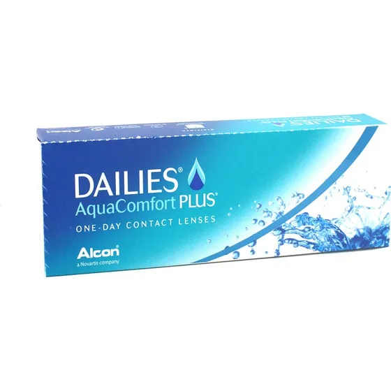 Alcon Dailies AquaComfort Plus - Lenti a contatto giornaliere, 30 lenti